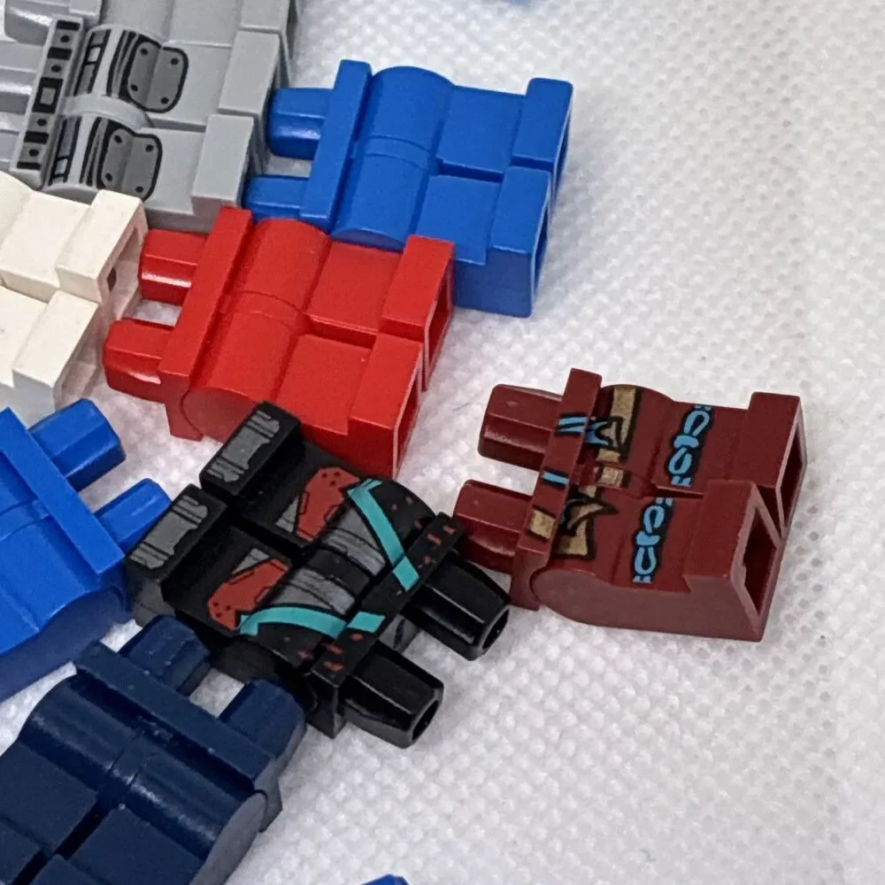Lego LEGS Minifigure Parts Lot - Legs and Skirts Lot of 62 USED with Wear
